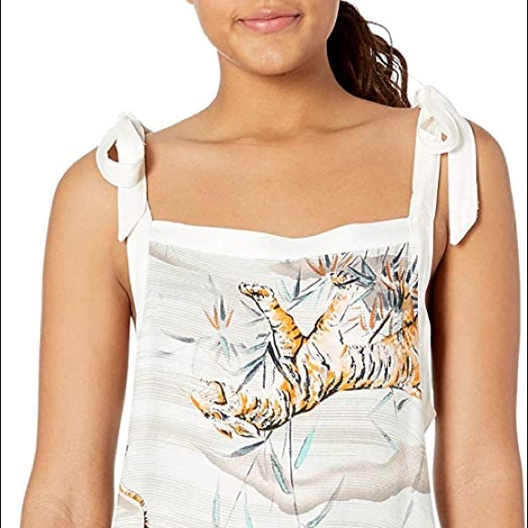 ☀️HURLEY☀️ PRINTED TIE DRESS COVER UP - Picture 8 of 11